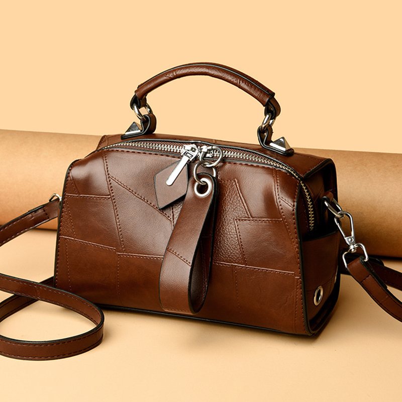 Luxury Bags Entry Level - Women's genuine leather backpack, simple leather