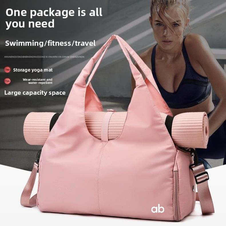 Weekender Bag Duffle - Women Large Capacity Yoga Fitness Bag