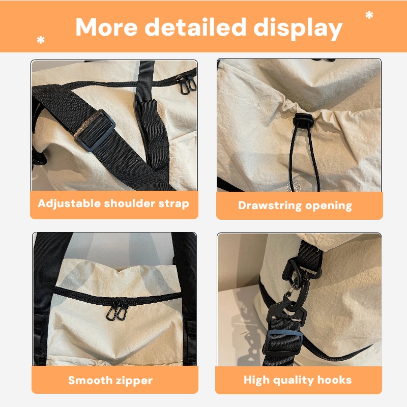 Large Capacity Travel Duffels  - Weekender Bag Duffle recension och pris