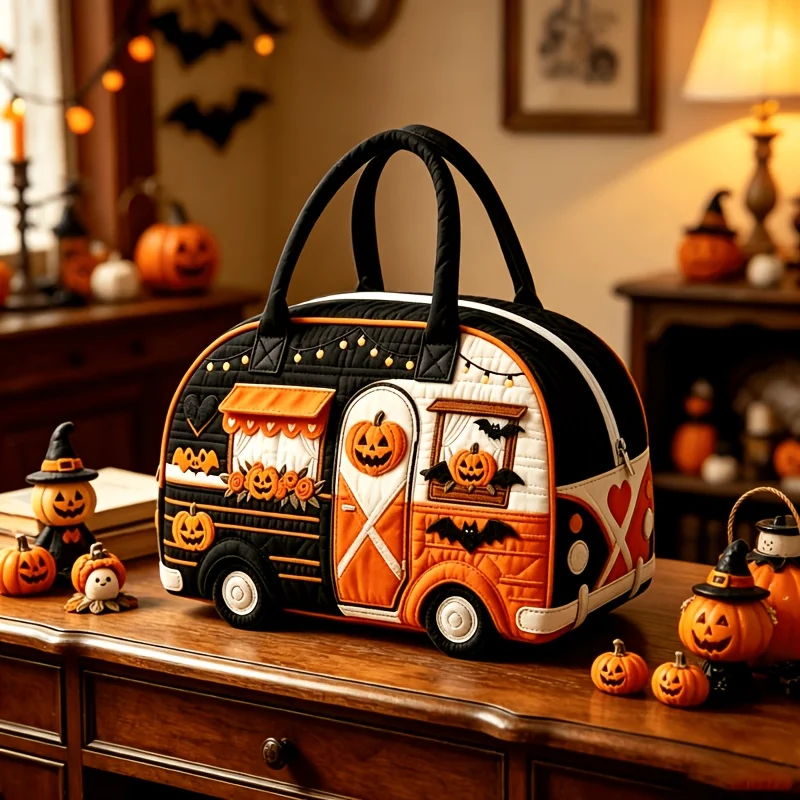 New 9 Styles Bus-Shaped Quilte - Weekender Bag Duffle recension och pris