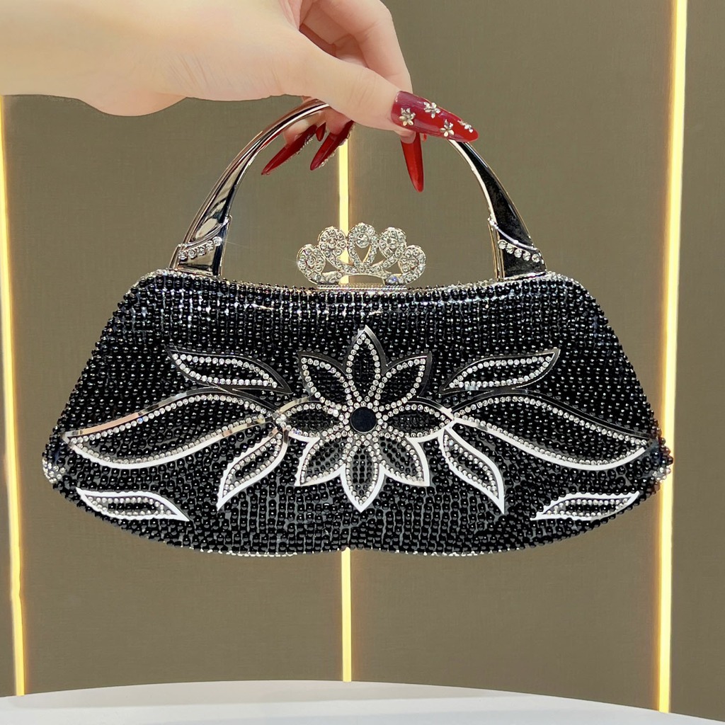 Evening Clutch Bag Structured  - Structured Handbag Top Handle recension och pris