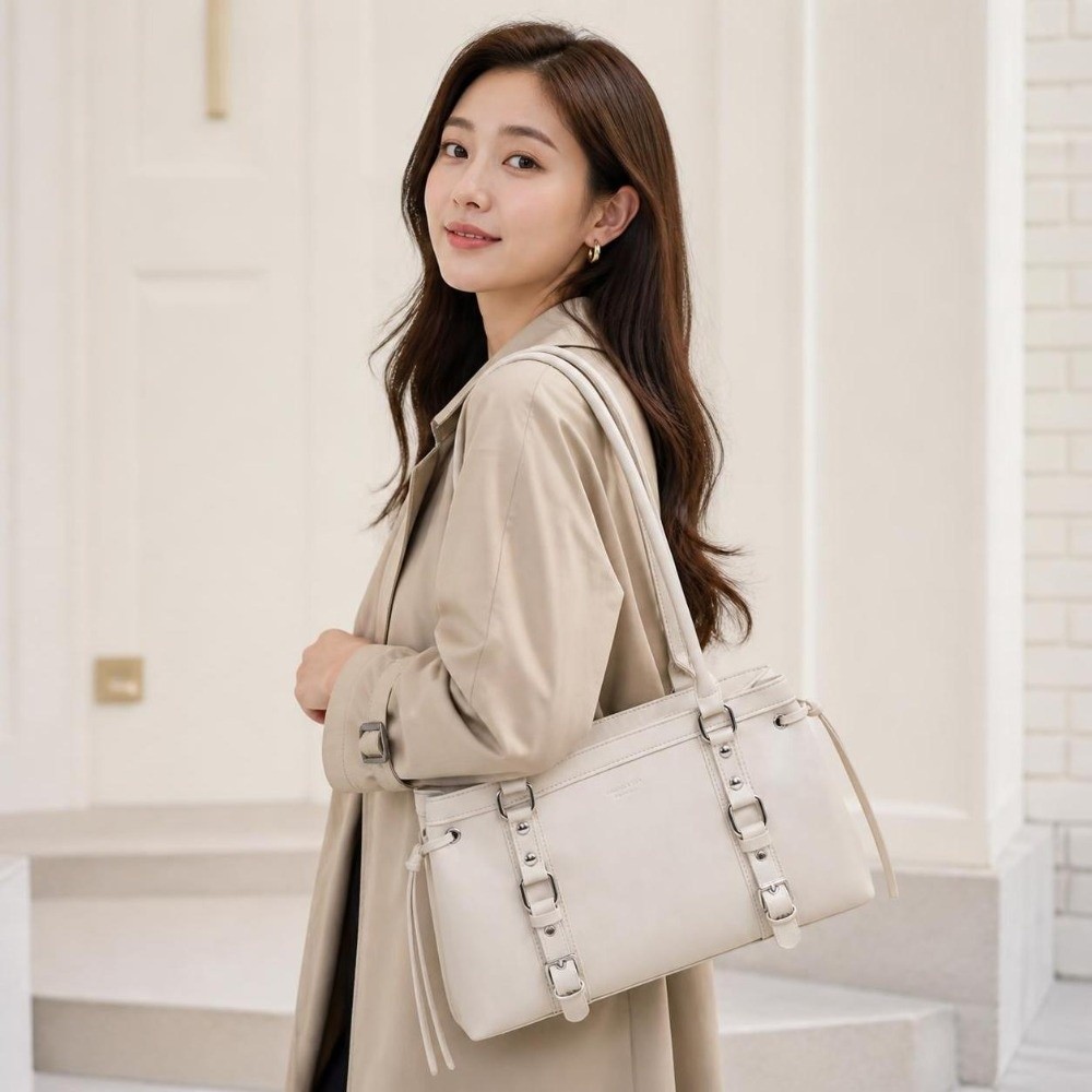 Durable Structured Shape Women - Structured Handbag Top Handle recension och pris