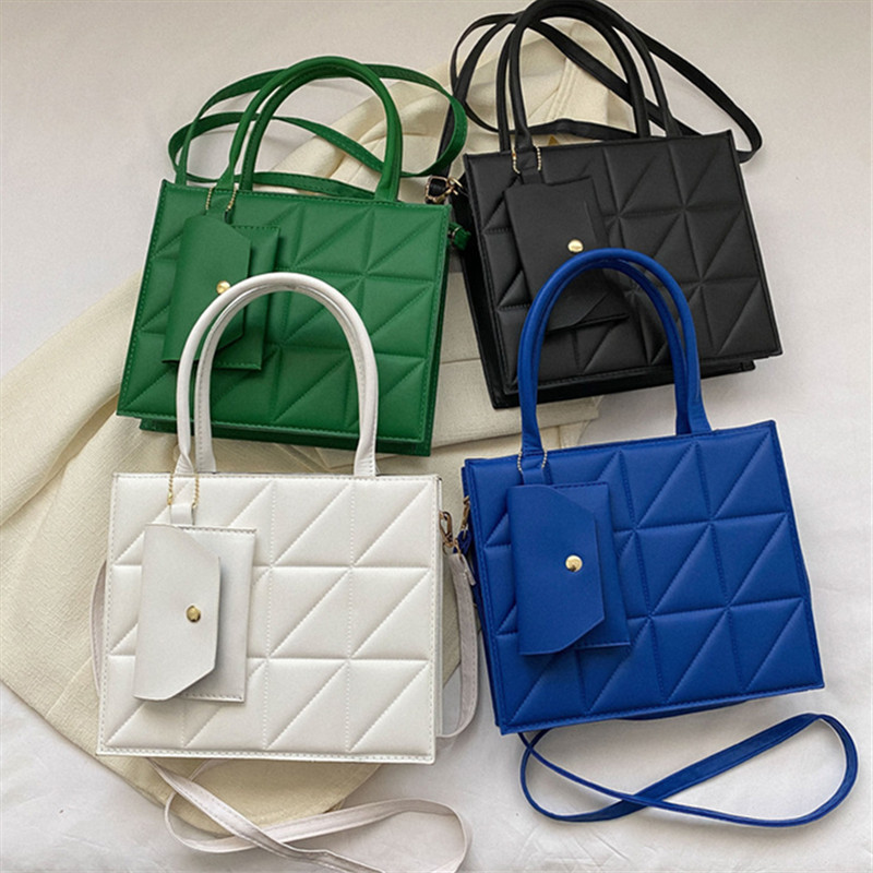 Stylish Quilted Tote Bag, Stru - Structured Handbag Top Handle recension och pris