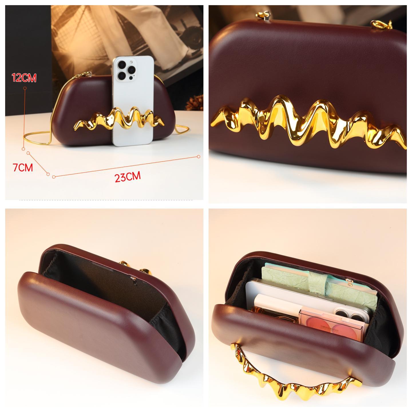 Trendy Letter Logo Leather Tot - Luxury Bags Everyday recension och pris