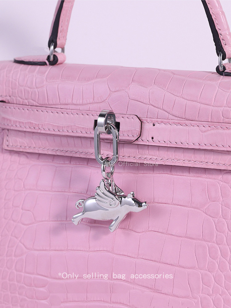 Luxury Brass Fliggy Bag Charm  - Luxury Bags Hermes Birkin recension och pris