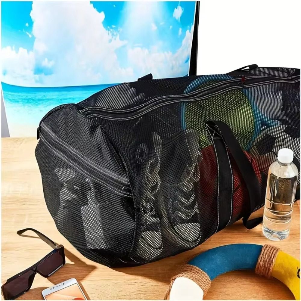Large Capacity Mesh Diving Bag - Weekender Bag Duffle recension och pris