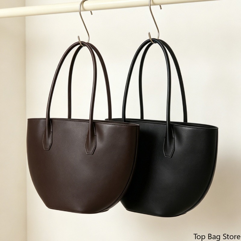 Women's Shoulder Tote Bag Luxu - Structured Handbag Top Handle recension och pris