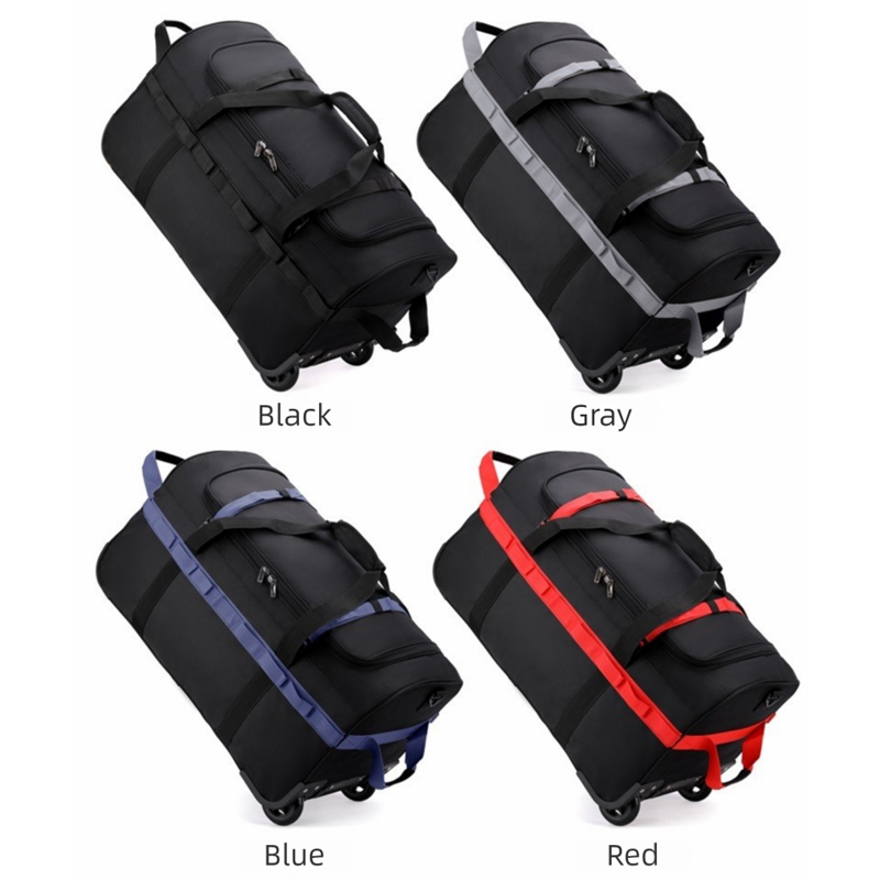 Heavy-Duty Wheeled Duffel Bag  - Weekender Bag Duffle recension och pris