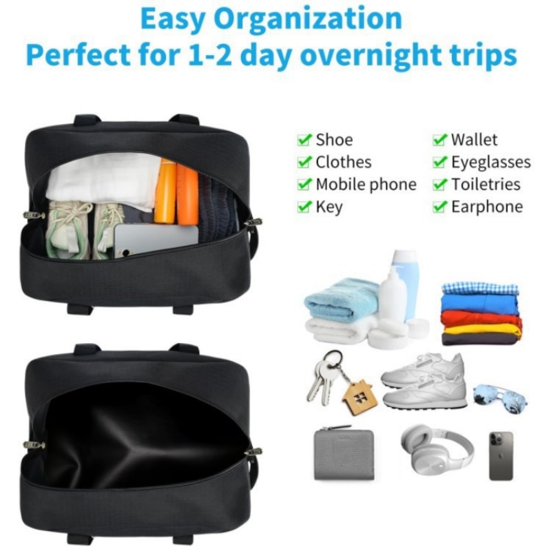 Travel Gym Bag Short-distance  - Weekender Bag Duffle recension och pris