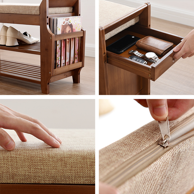 Retro style bamboo shoe cabine - Luxury Bags Entry Level recension och pris