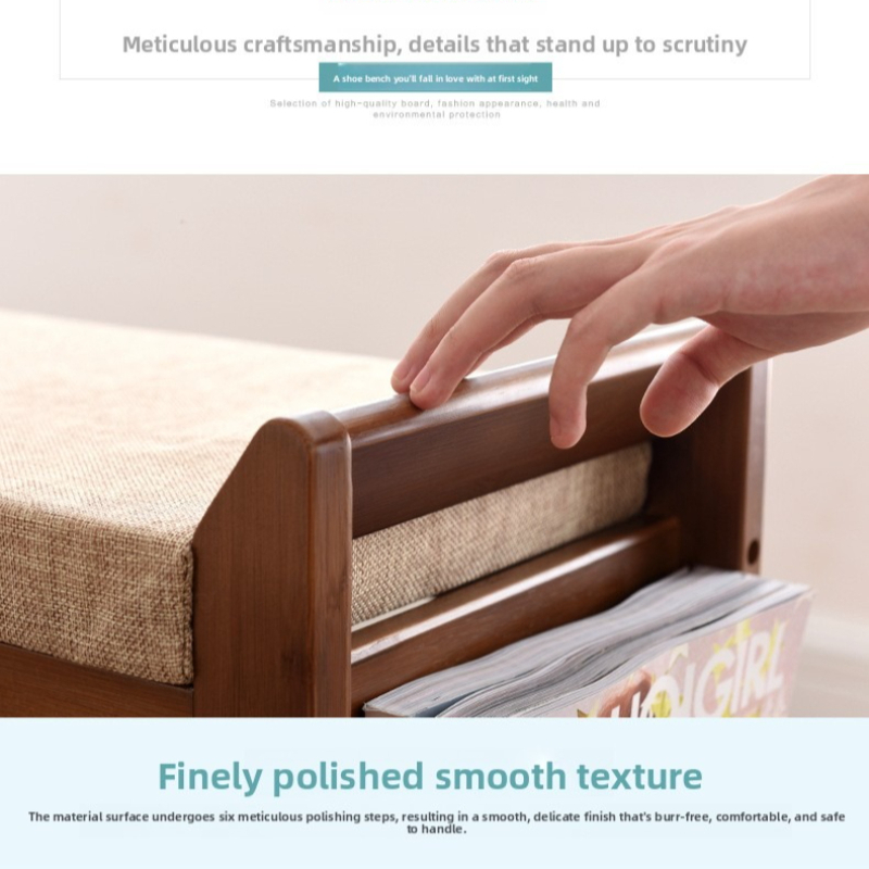 Retro style bamboo shoe cabine - Luxury Bags Entry Level recension och pris