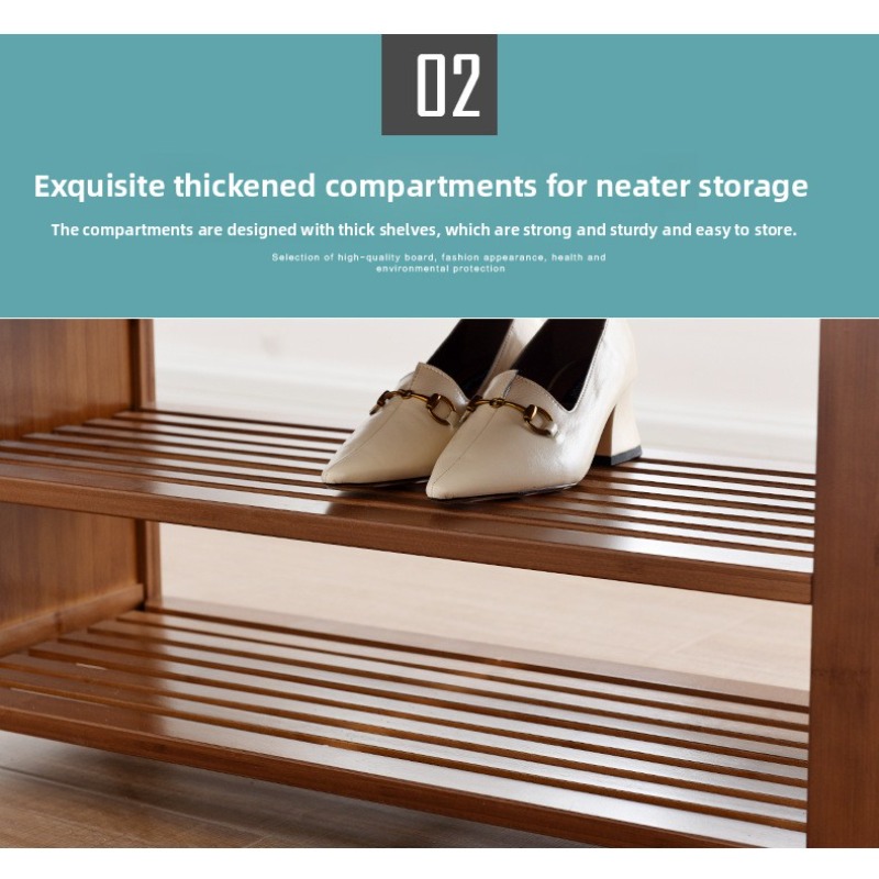 Retro style bamboo shoe cabine - Luxury Bags Entry Level recension och pris