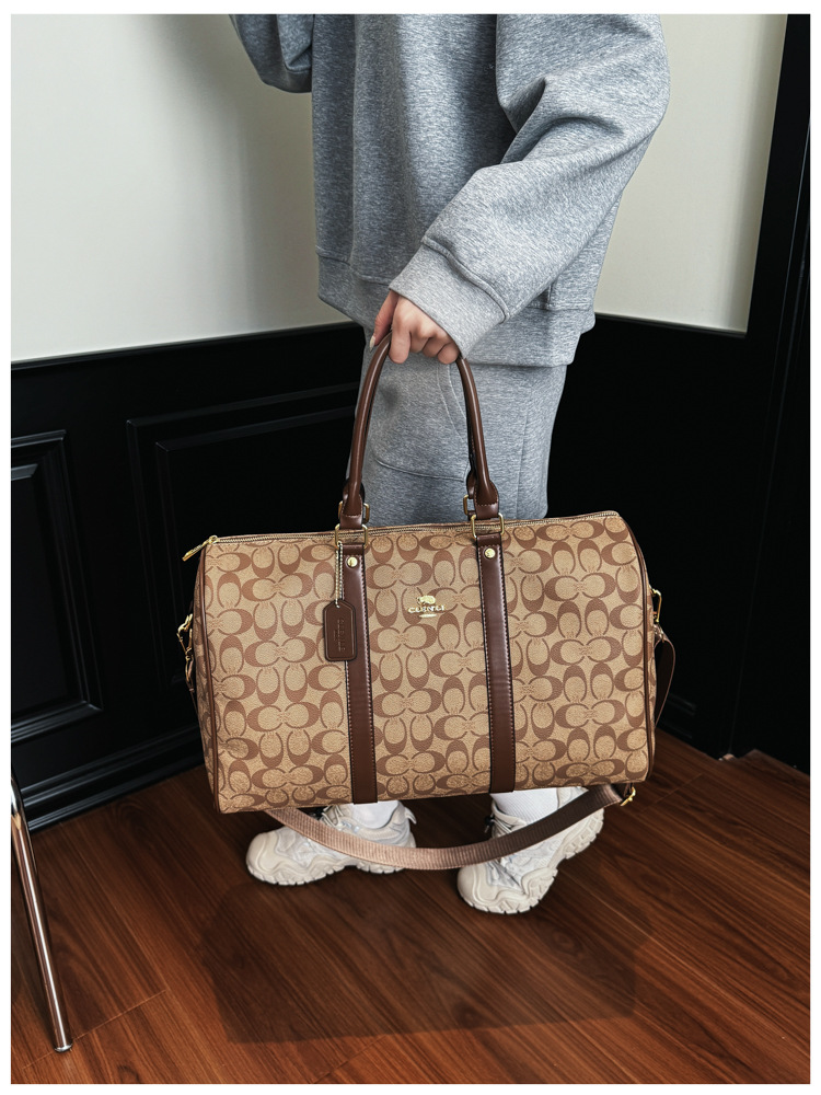 Classic Vintage Monogram Trave - Weekender Bag Duffle recension och pris